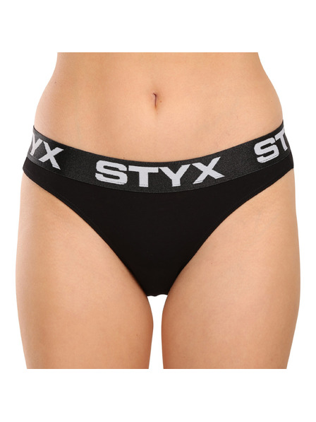 Styx Дамски спортни бикини Styx черни