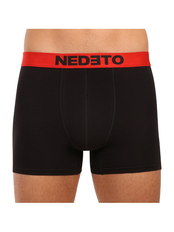 Nedeto Комплект от пет - мъжки боксерки Nedeto черни