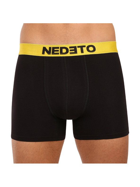 Nedeto Комплект от пет - мъжки боксерки Nedeto черни