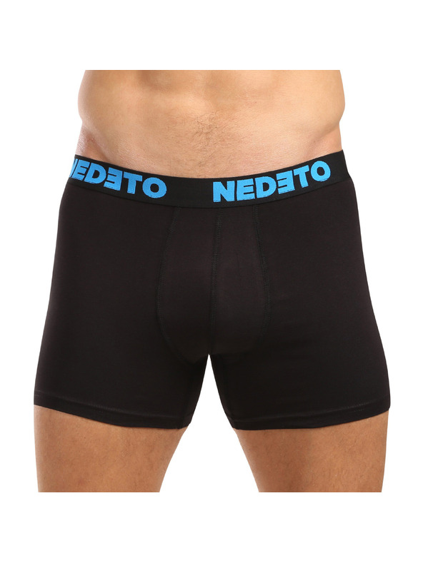 Nedeto Комплект от пет - мъжки боксерки Nedeto черни