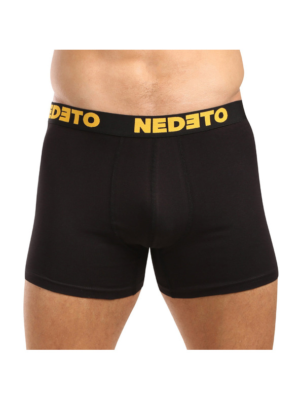 Nedeto Комплект от пет - мъжки боксерки Nedeto черни