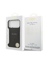 Guess Guess PU Saffiano MagSafe Заден калъф за iPhone 17 Pro Max Black