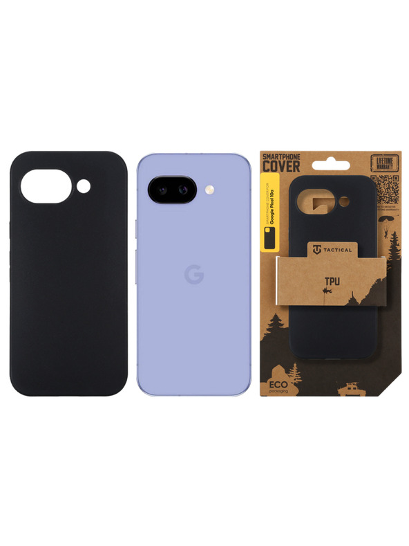 Tactical Tactical TPU Кейс за Google Pixel 10a Black