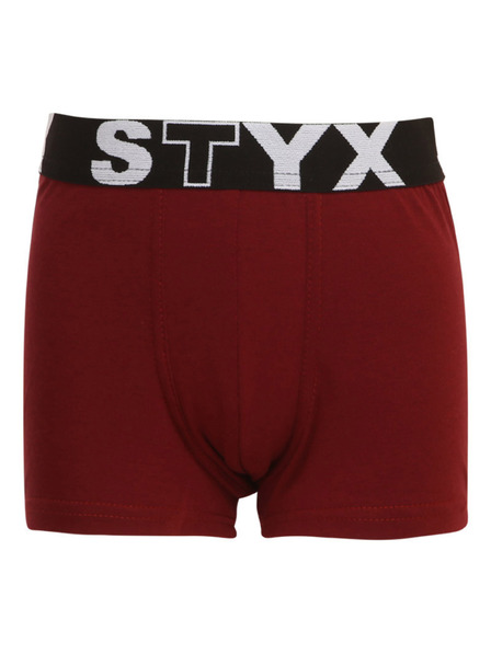 Styx Детски боксерки Styx спортна гума бордо