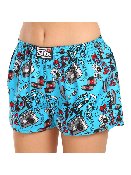 Styx Дамски боксерки Styx art класична гума музика