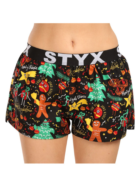 Styx Дамски боксерки Styx art спортна гума Коледа украшения