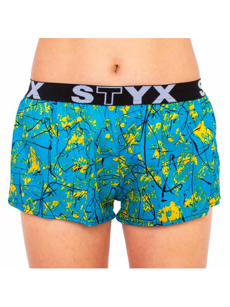 Styx Дамски спортни шорти Styx art гумени Jáchym