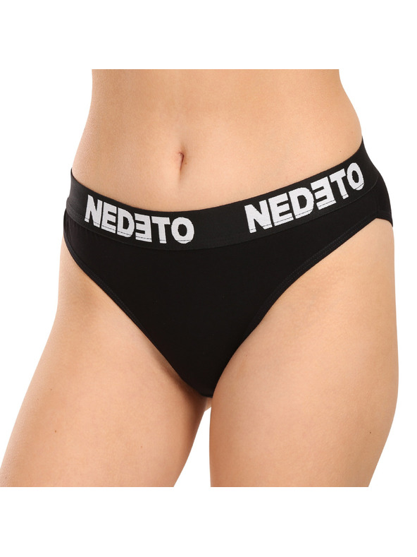 Nedeto Комплект от пет дамски бикини Nedeto Black