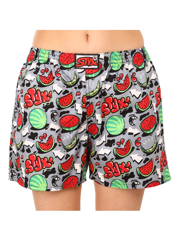Styx Дамски боксерки за сън Styx пъпеши