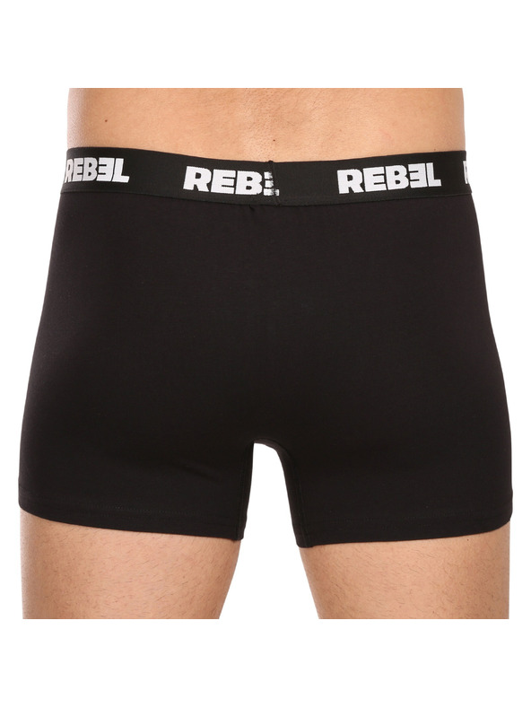 Nedeto Набор от три - мъжки боксерки Nedeto Rebel черни