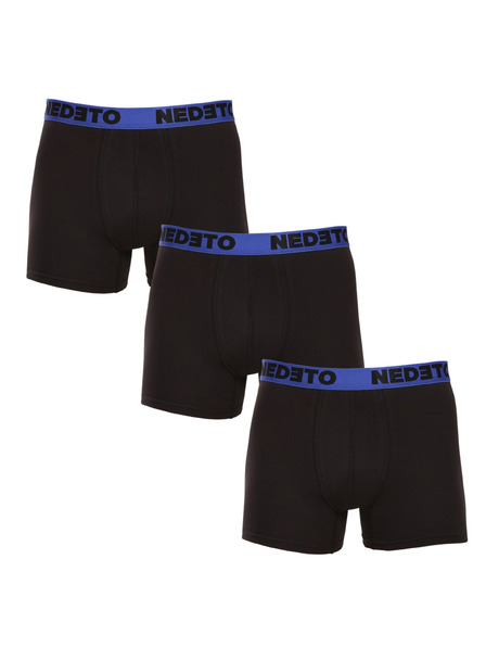 Nedeto Комплект от три - мъжки боксерки Nedeto черни