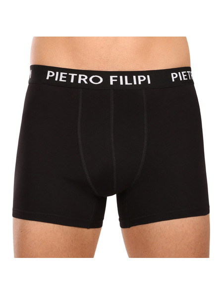 Pietro Filipi Комплект от седем - мъжки боксерки Pietro Filipi черни