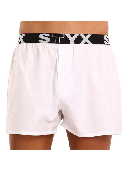 Styx Мъжки боксерки Styx спортна гума бели
