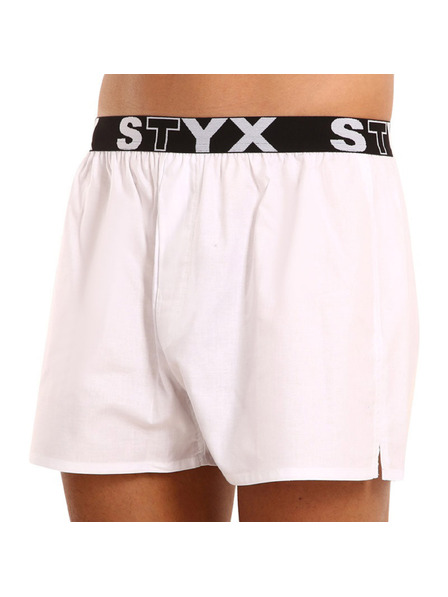 Styx Мъжки боксерки Styx спортна гума бели