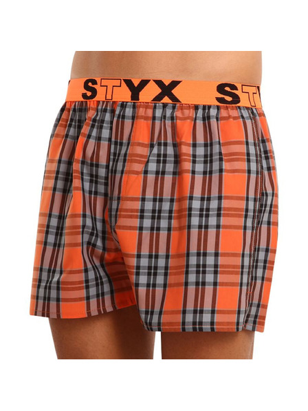 Styx Мъжки спортни гумени шорти Styx многоцветни