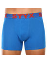 Styx Мъжки боксерки Styx long спортна гума сини