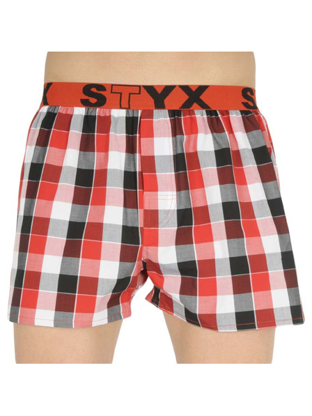 Styx Мъжки спортни гумени шорти Styx многоцветни