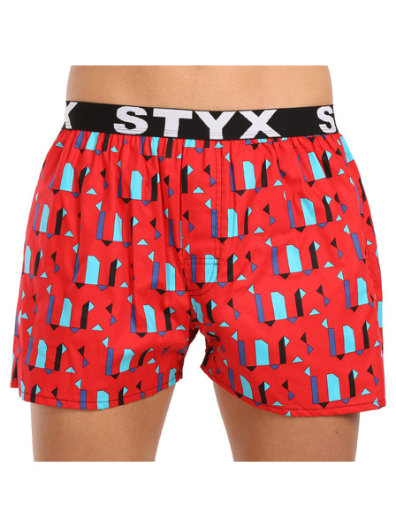 Styx Мъжки боксерки Styx art спортна еластична лента шарки