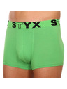 Styx Мъжки боксерки Styx спортни еластични зелени