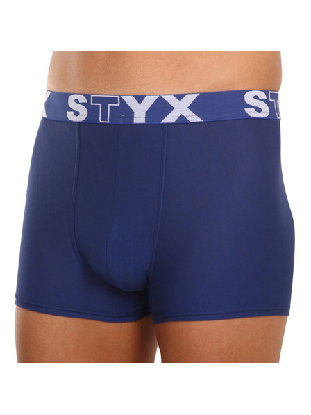 Styx Мъжки боксерки Styx спортна еластична лента тъмно сини