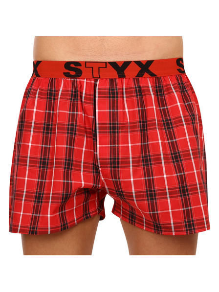 Styx Мъжки спортни гумени шорти Styx многоцветни