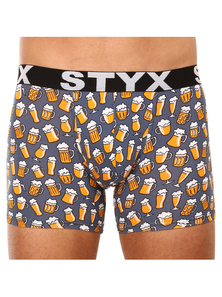 Styx Мъжки боксерки Styx long art спортна еластична лента бира