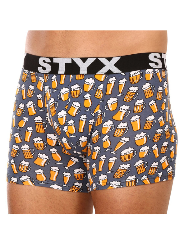 Styx Мъжки боксерки Styx long art спортна еластична лента бира