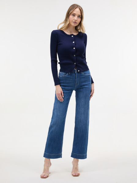 Orsay Сини дамски дънки wide leg ORSAY
