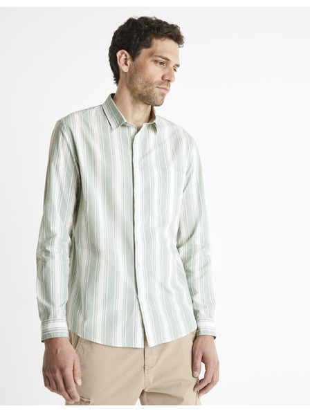 Celio Памучна риза с бастиета Celio