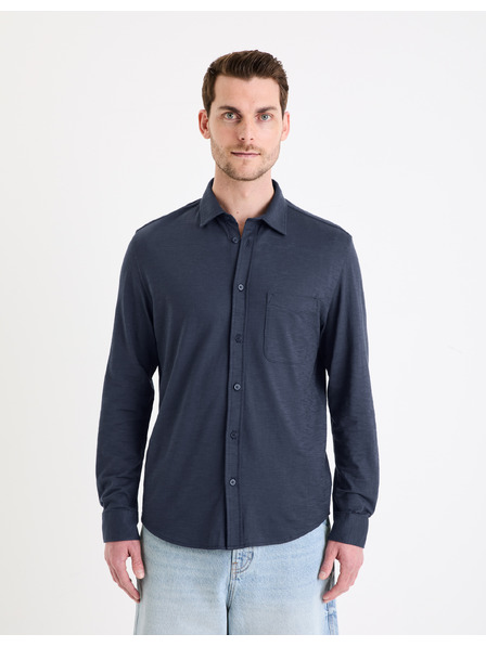 Celio Тъмносиня мъжка риза Celio Gaselle