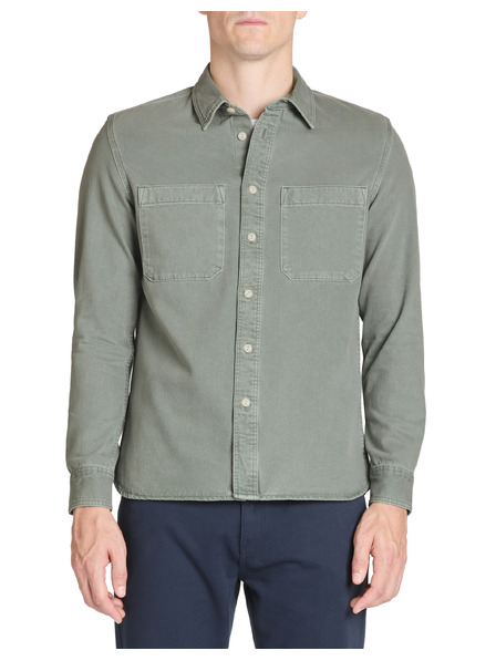 Celio Сива мъжка памучна риза Celio Fegetiml