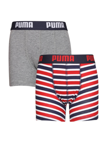Puma Комплект от две - момчешки боксерки Puma многоцветни