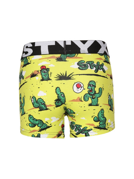 Styx Детски боксерки Styx art спортна гума кактуси