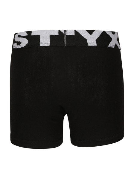 Styx Детски боксерки Styx спортна гума черни