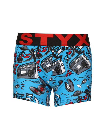 Styx Детски боксерки Styx art спортен еластик музика