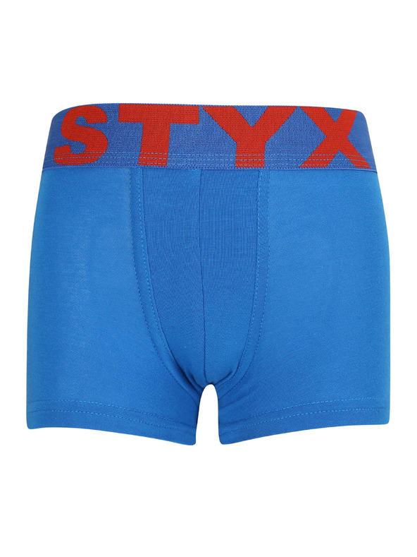 Styx Детски боксерки Styx спортен еластик сини