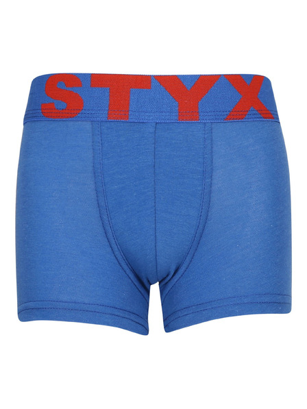 Styx Детски боксерки Styx спортен еластик сини