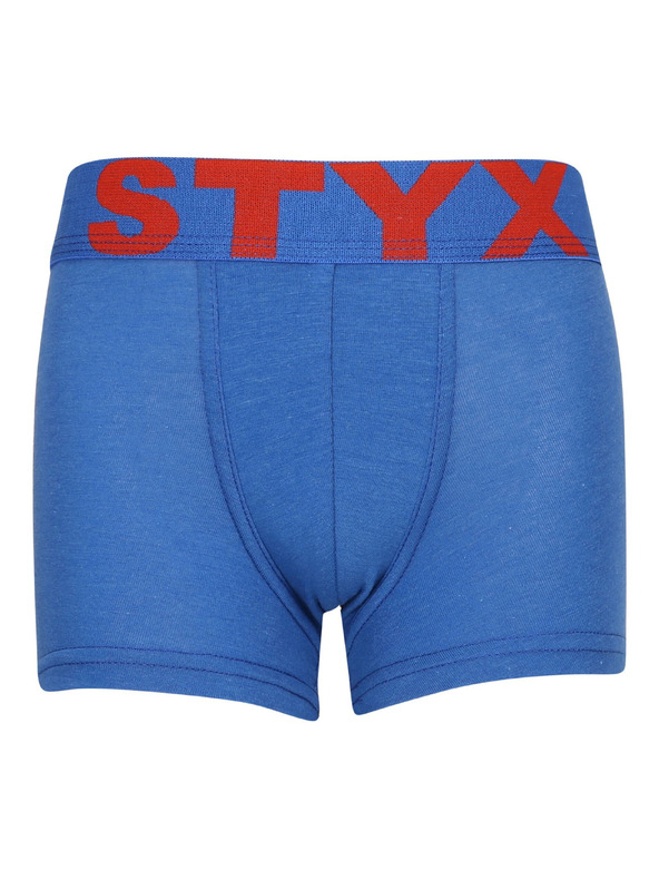 Styx Детски боксерки Styx спортен еластик сини
