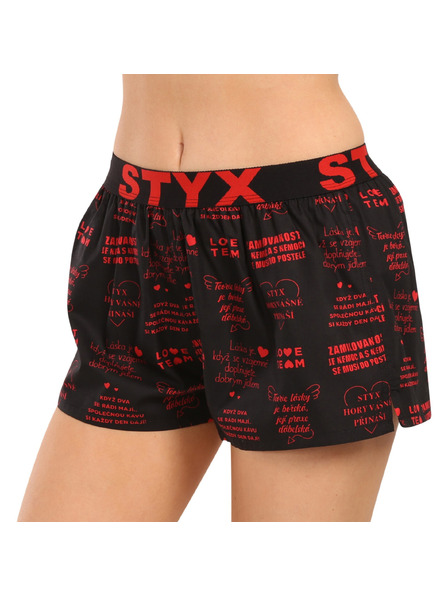 Styx Дамски бикини Styx art спортна еластика Св. Валентин текстове