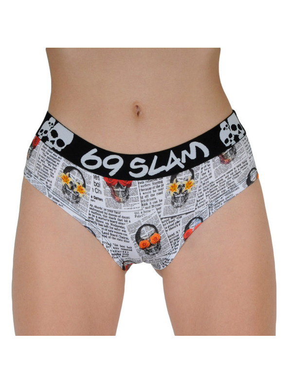 69slam Дамски бикини 69SLAM boxer newspaper