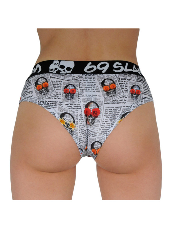 69slam Дамски бикини 69SLAM boxer newspaper