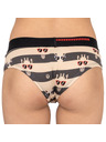 69slam Дамски бикини 69SLAM boxer bamboo giraffe stripes