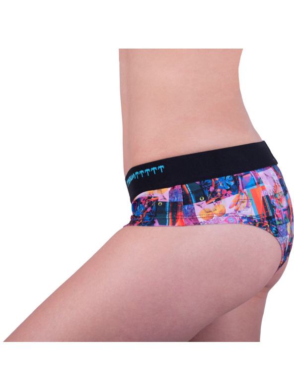 69slam Дамски бикини 69SLAM boxer tropical glitch
