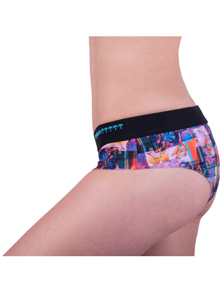 69slam Дамски бикини 69SLAM boxer tropical glitch