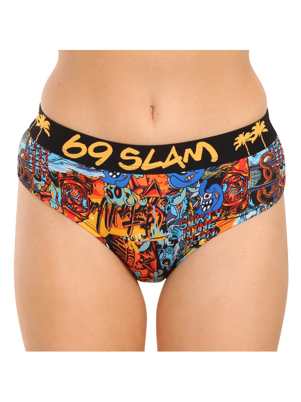 69slam Дамски бикини 69SLAM grafitty luna