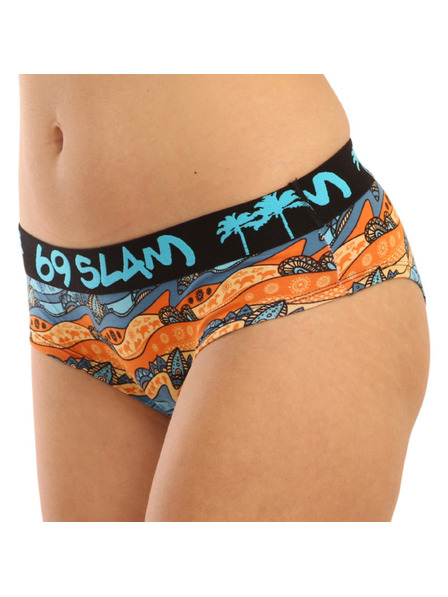 69slam Дамски бикини 69SLAM bamboo ocean lines