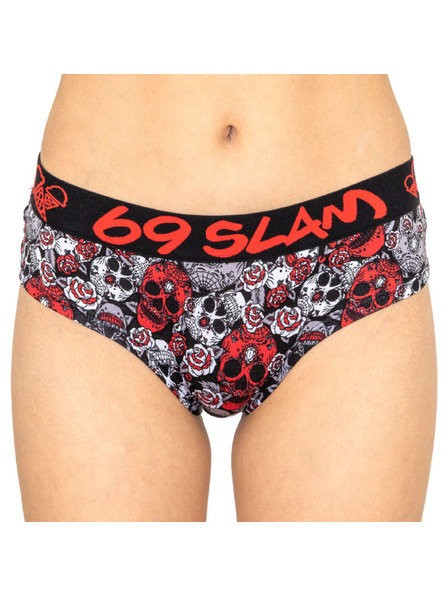 69slam Дамски бикини 69SLAM boxer bamboo red sugar crane