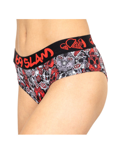 69slam Дамски бикини 69SLAM boxer bamboo red sugar crane