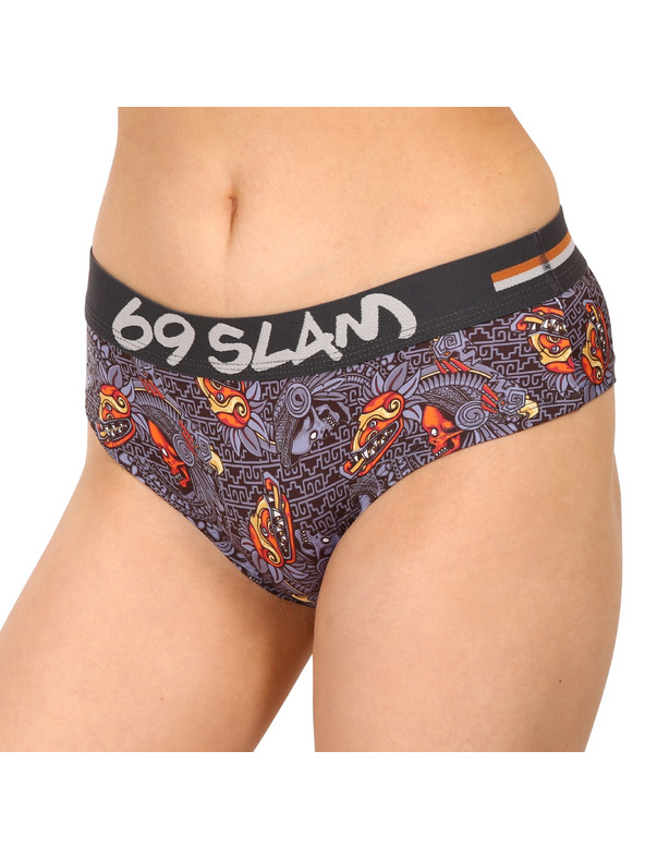 69slam Дамски бикини 69SLAM mayan head luna