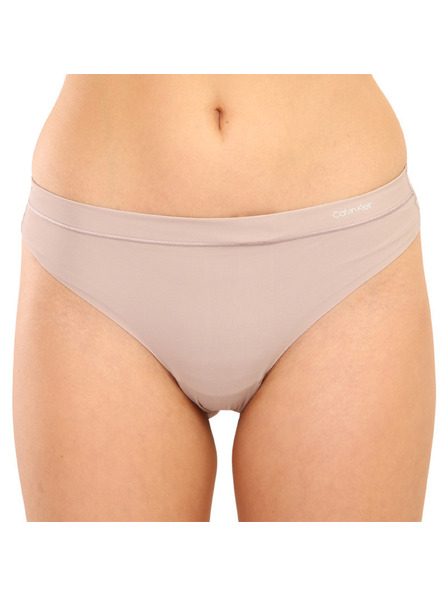 Calvin Klein Дамски танга Calvin Klein бежови